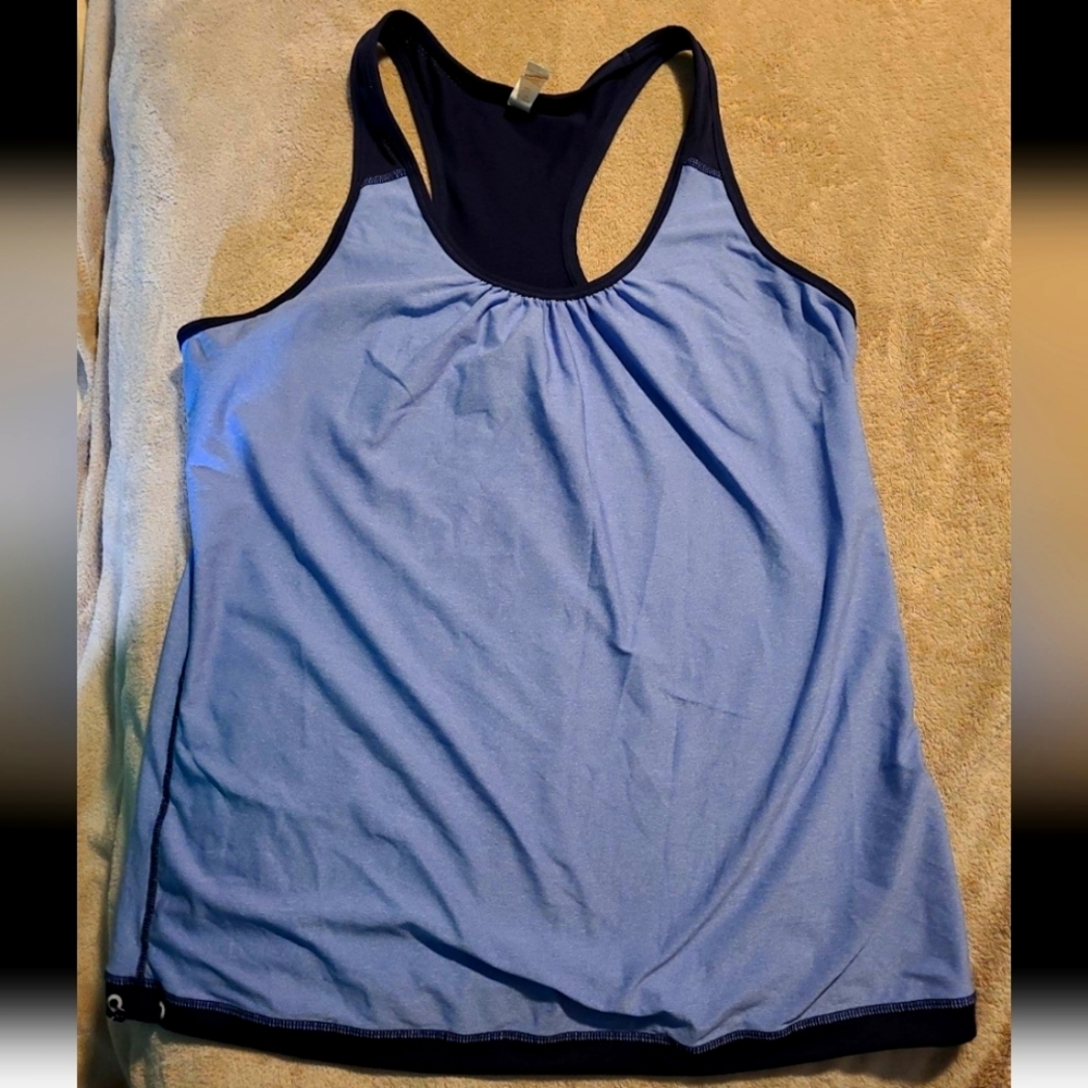 Lucy razorback Sports Tank Top with Sinched Waistband